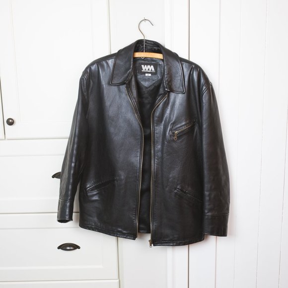 Vintage Cowhide Made in Canada Jacket - Picture 7 of 13